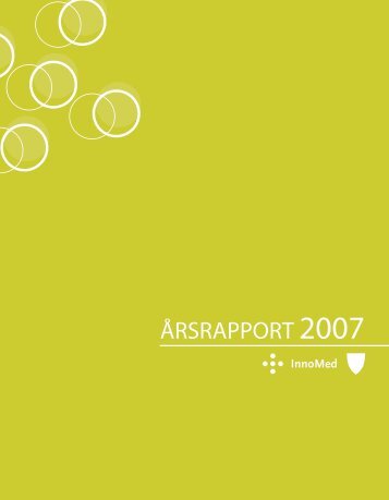 ÃRSRAPPORT 2007 - Innomed