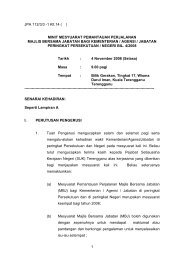 Senarai Agensi Sektor Awam, Kementerian, Jabatan, Badan