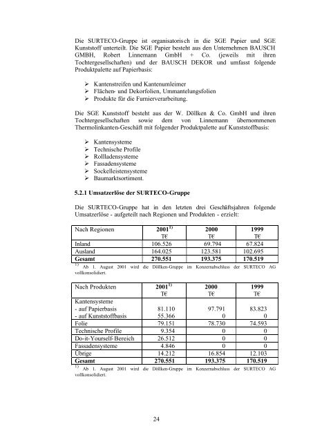 Börsenzulassungsprospekt - Xetra