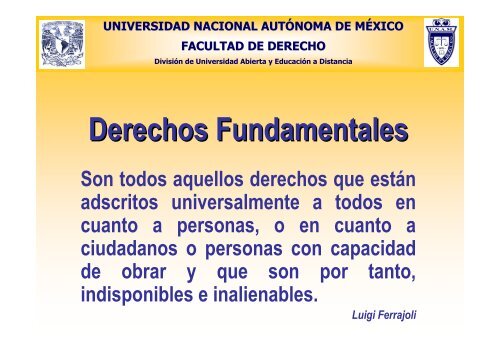 Derechos Fundamentales -FB- - Reposital - UNAM