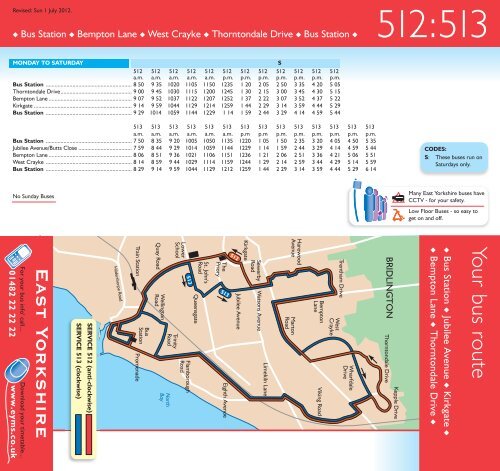 View timetable in PDF Format