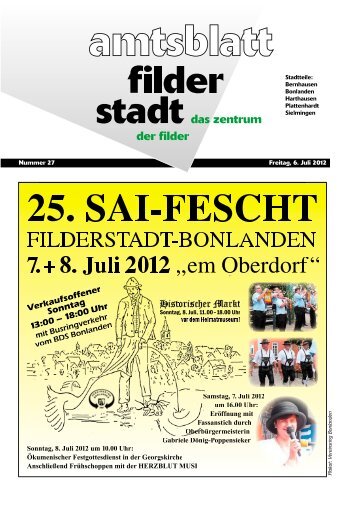 Amtsblatt KW 27.pdf - Stadt Filderstadt: Startseite