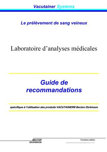 Laboratoire d'analyses mÃ©dicales