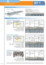 Fiche K PrÃ©linteau - KP1