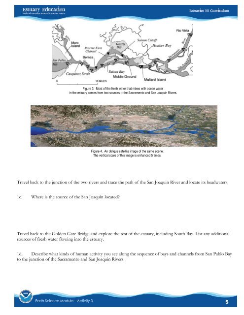 Teacher GuideâEarth Science Module - Estuaries NOAA