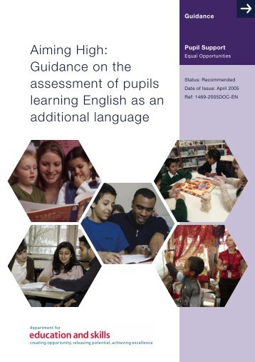 5865 Dfes Aiminghigh 1469 (PDF) - Department for Education