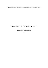 Scuola Cattolica e IRC - 13 - Chiesa Cattolica Italiana