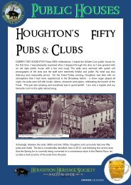 list of houghton's pubs - Houghton-le-Spring