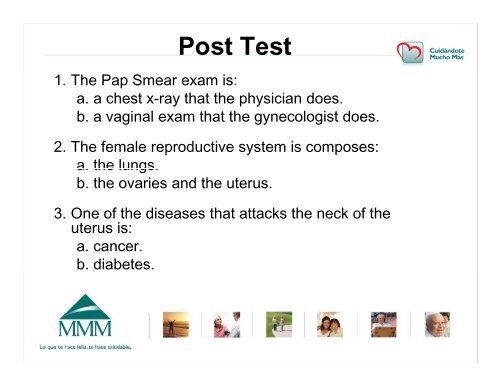 Preventive Measures for Woman's Health: Pap Smear (PAP) - MMM