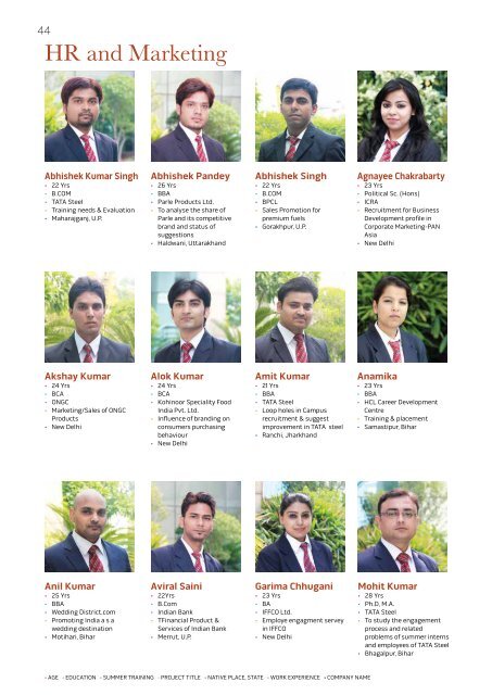 download placement brochure - Asia Pacific Institute of Management