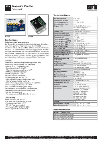 BAR H - BARTH Elektronik GmbH