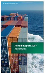 Annual Report 2007 - hci hammonia shipping ag