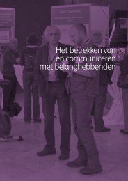 Het betrekken van en communiceren met ... - Biodiversity Skills