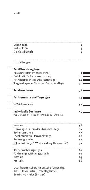 WTA-Seminare - Ingenieurkammer Hessen