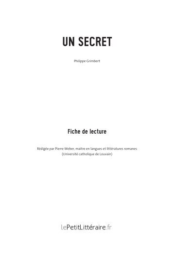 Fiche de lecture - Boule de suif