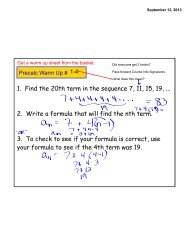 1. Find the 20th term in the sequence 7, 11, 15, 19 ... - debbiebaker