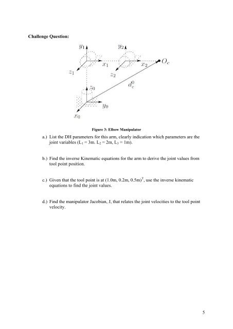 METR4202 -- Robotics Tutorial 4 â Week 4: Solutions