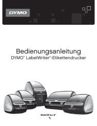 LW 450 User Guide.book - DYMO LabelWriter 450 series
