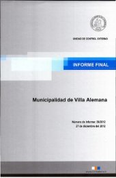 Municipalidad de Villa Alemana a - ContralorÃ­a General de la ...