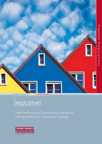 Brochure for Heucotint - Heubach GmbH