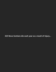 Nova Scotia's Renewed Injury Prevention Strategy - Government of ...