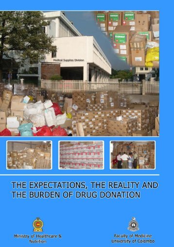 The Expectations, the Reality and the Burden of Drug Donations