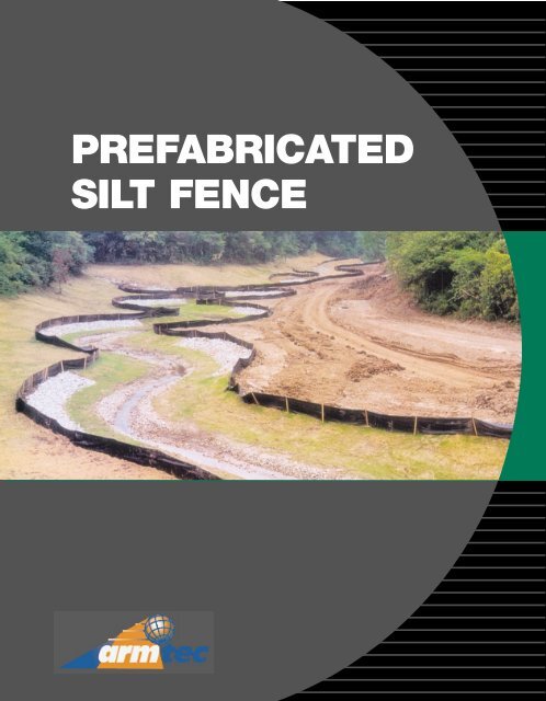 Prefabricated Silt fence - Armtec