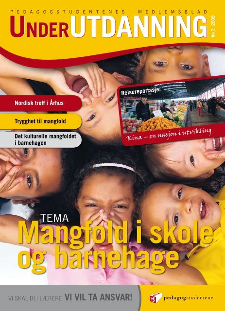 Under Utdanning 3/2008 - Pedagogstudentene