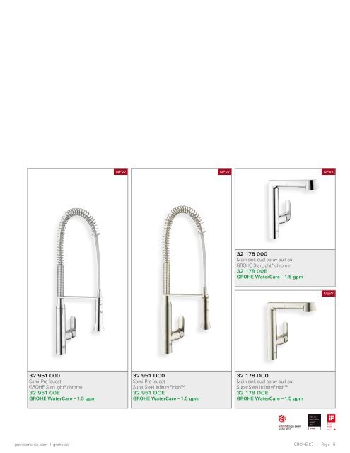 GROHE Kitchen Brochure - Wolseley Express