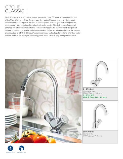 GROHE Kitchen Brochure - Wolseley Express