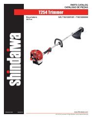 T254 Trimmer - Shindaiwa USA