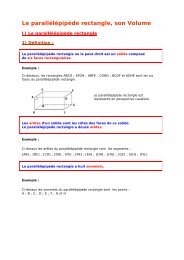 6e - Le parallÃ©lÃ©pipÃ¨de rectangle, son Volume - Parfenoff . org