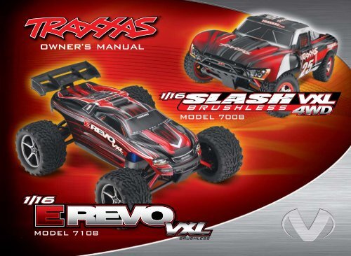 7008/7108 Manual - Traxxas