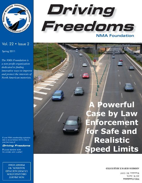 Driving Freedoms - National Motorists Association