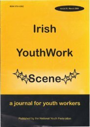 Issue 31: March 2001 - Youth Work Ireland