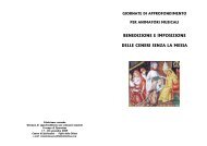 benedizione e imposizione - Figlie della Chiesa