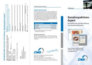 Kanalinspektions- Expert - DWA