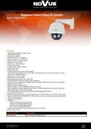 Day/Night Megapixel Speed Dome IP Camera NVIP-1DN6118SD