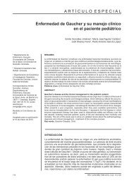 Enfermedad de Gaucher y su manejo clÃ­nico en el paciente pediÃ¡trico