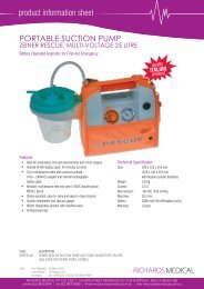 Rescue Suction Pump - Richards Medical