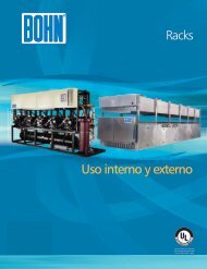 Racks Uso interno y externo - Bohn