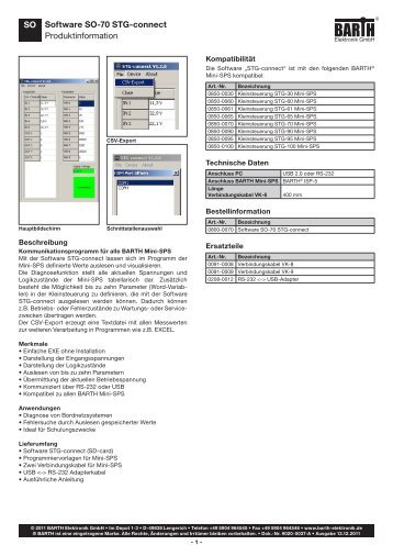 BAR H - BARTH Elektronik GmbH