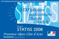MÃ©mento Statiss Paca 2008 - ARS Paca