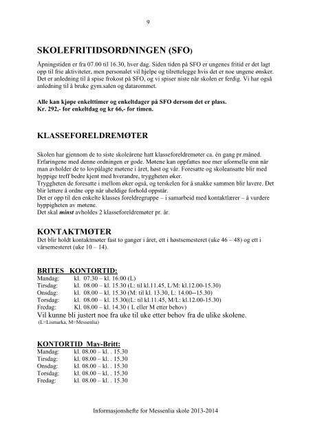 Informasjonshefte 2013 - 2014 - Ringsaker kommune