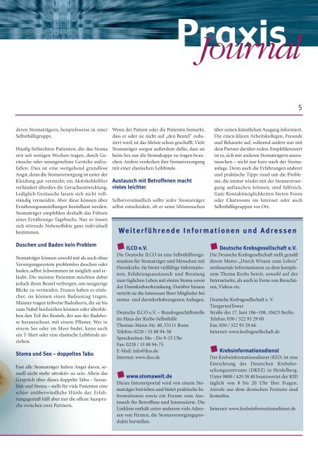 Ausgabe 15 / 2010 - Onkologische Schwerpunktpraxis Darmstadt