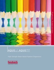 AQUIS / AQUIS PLUS - Heubach GmbH