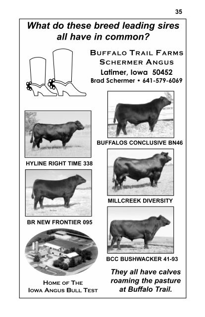 2007 iowa angus directory - Iowa Angus Association