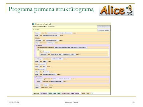 Programavimo kalbos mokykloje