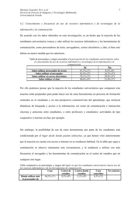 EvaluaciÃ³n de las necesidades de los estudiantes ... - Reposital