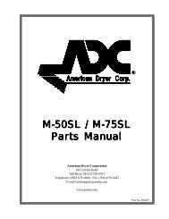 M-50SL, M-75SL Parts Txt.pmd - Laundry Nation